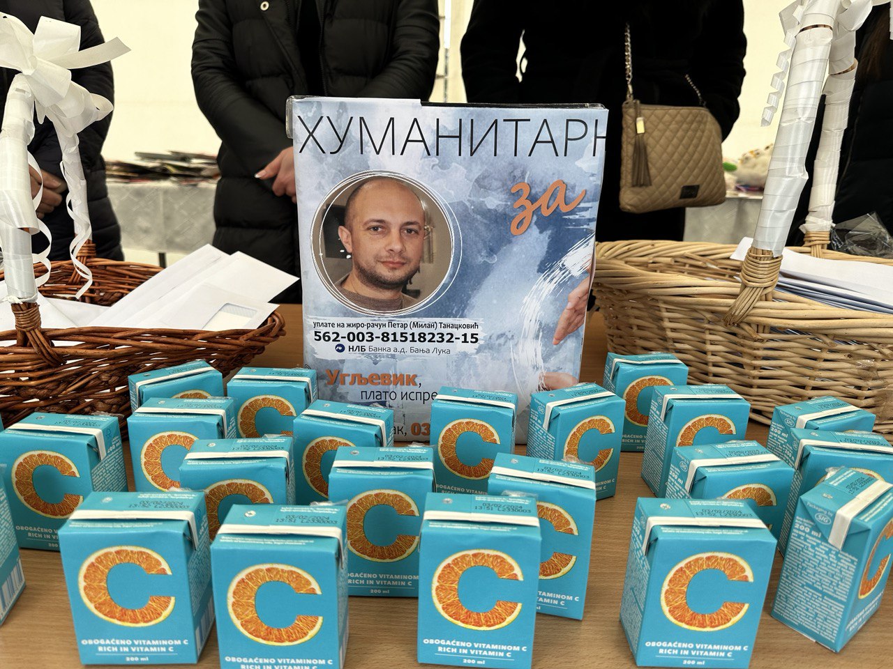 “ZAJEDNO ZA PETRA” RiTE Ugljevik podržao humanitarni bazar za pomoć Petru Tanackoviću