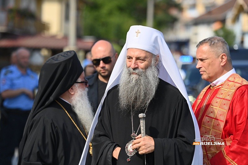 Patrijarh Porfirije stigao u Bratunac gdje će služiti liturgiju i pomen stradalim Srbima