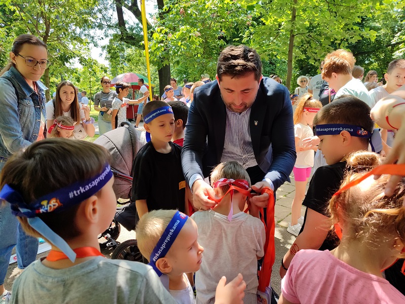 Mladi Bijeljinci oduševljeni trkom sa preprekama (FOTO)