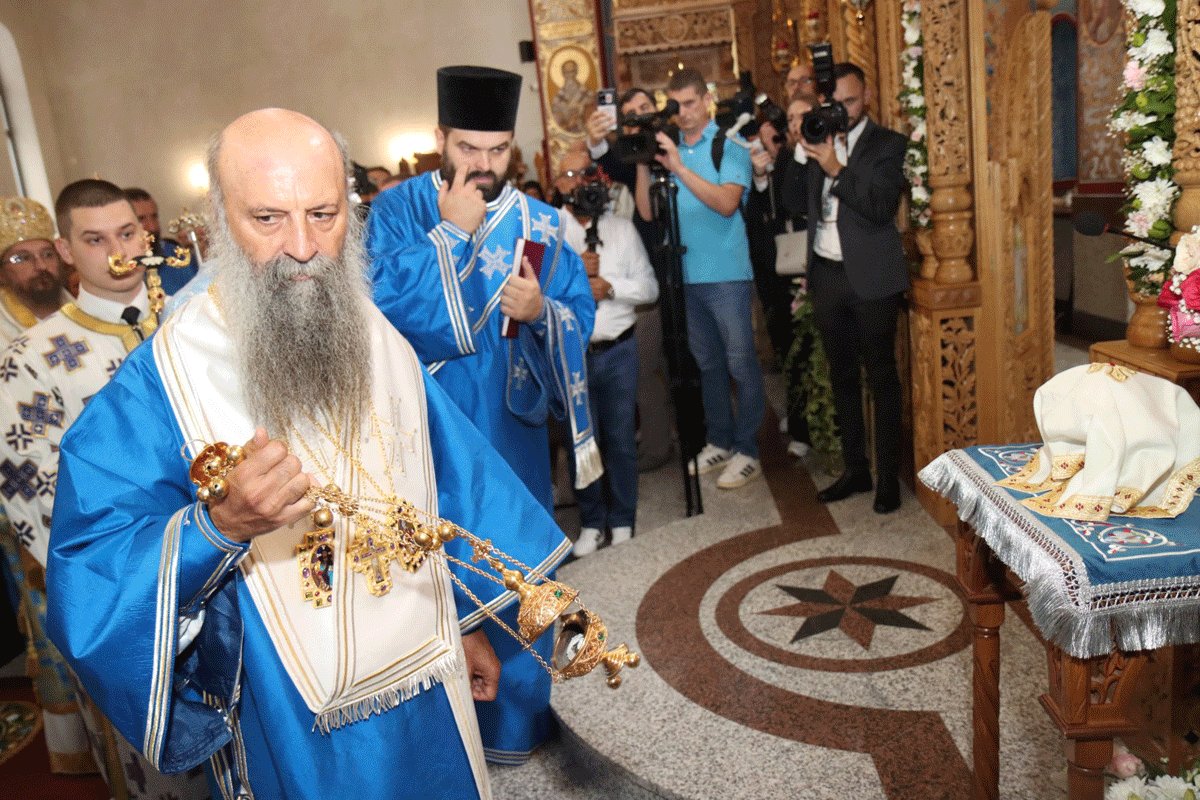Patrijarh Porfirije služi liturgiju u Zvorniku, prva nakon 90 godina
