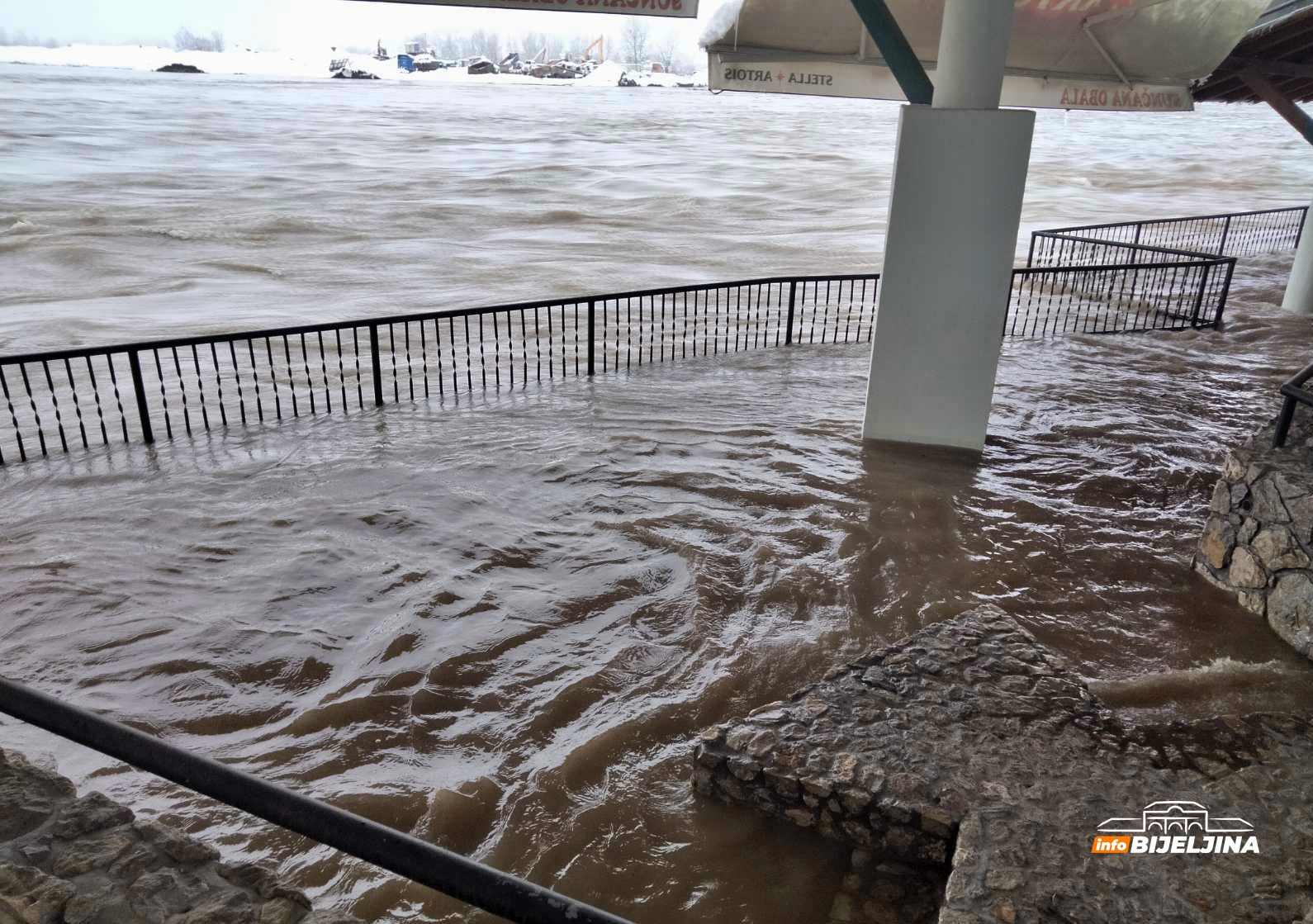 Vodostaj Drine ponovo u granicama redovne odbrane od poplava (FOTO)