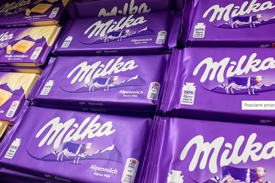 Mliječna Milka čokolada proglašena za prevaru godine