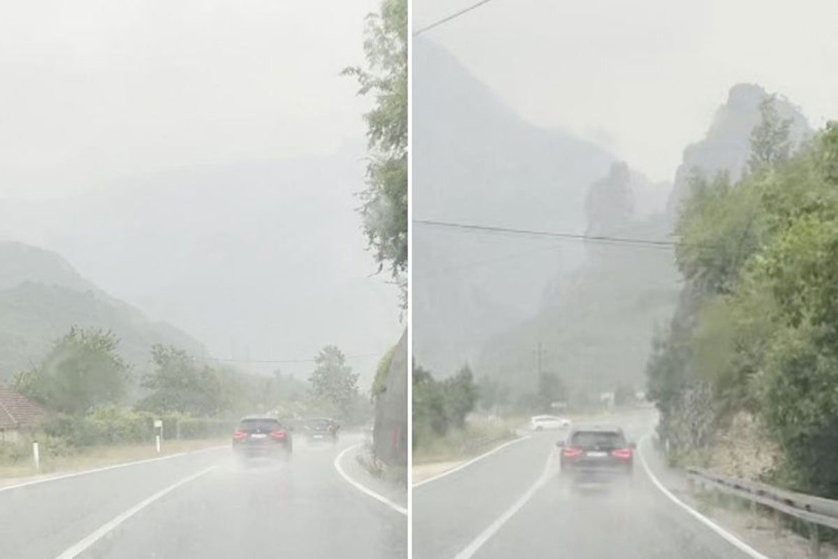 Nevrijeme kod Mostara i Jablanice, snažna kiša i led