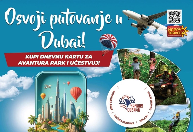 Velika nagradna igra: Kupi dnevnu kartu za Čičino sokače, osvoji put za Dubai za dvije osobe!