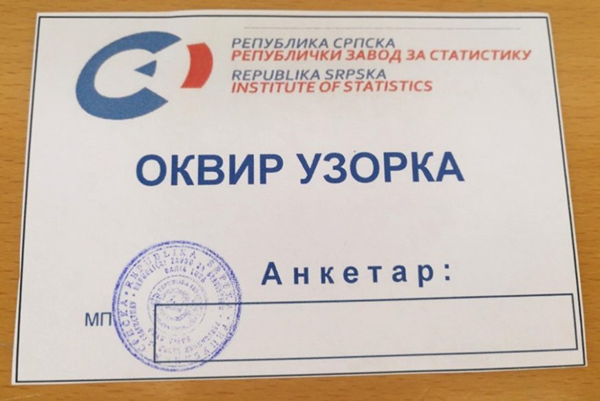 Anketiranje domaćinstava u RS