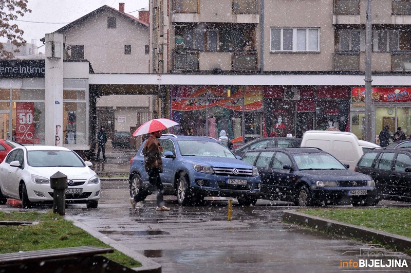 Meteorolozi: Kiša će se lediti pri tlu, moguć i snijeg