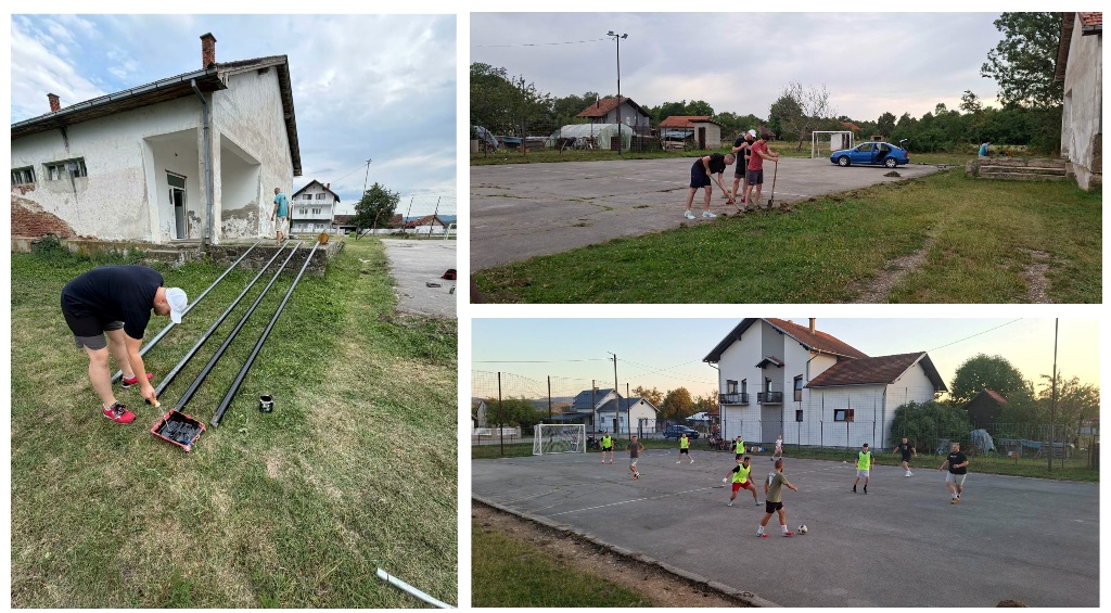 Poslije više od deset godina u Mrtvici ponovo se igra mali fudbal