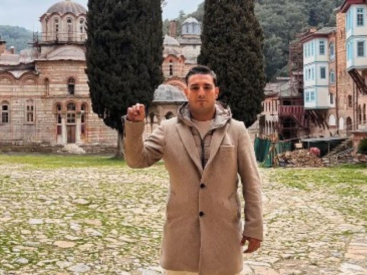 Darko Lazić nakon tragedije otišao na Hilandar