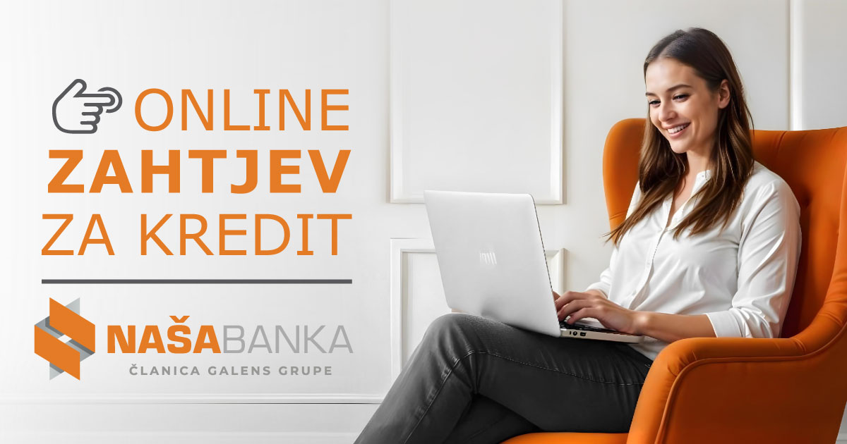 Online zahtjev za kredit donosi jednostavniji i brži početak procedure
