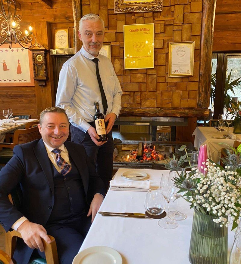 Vinsko veče u četvrtak u hotelu 