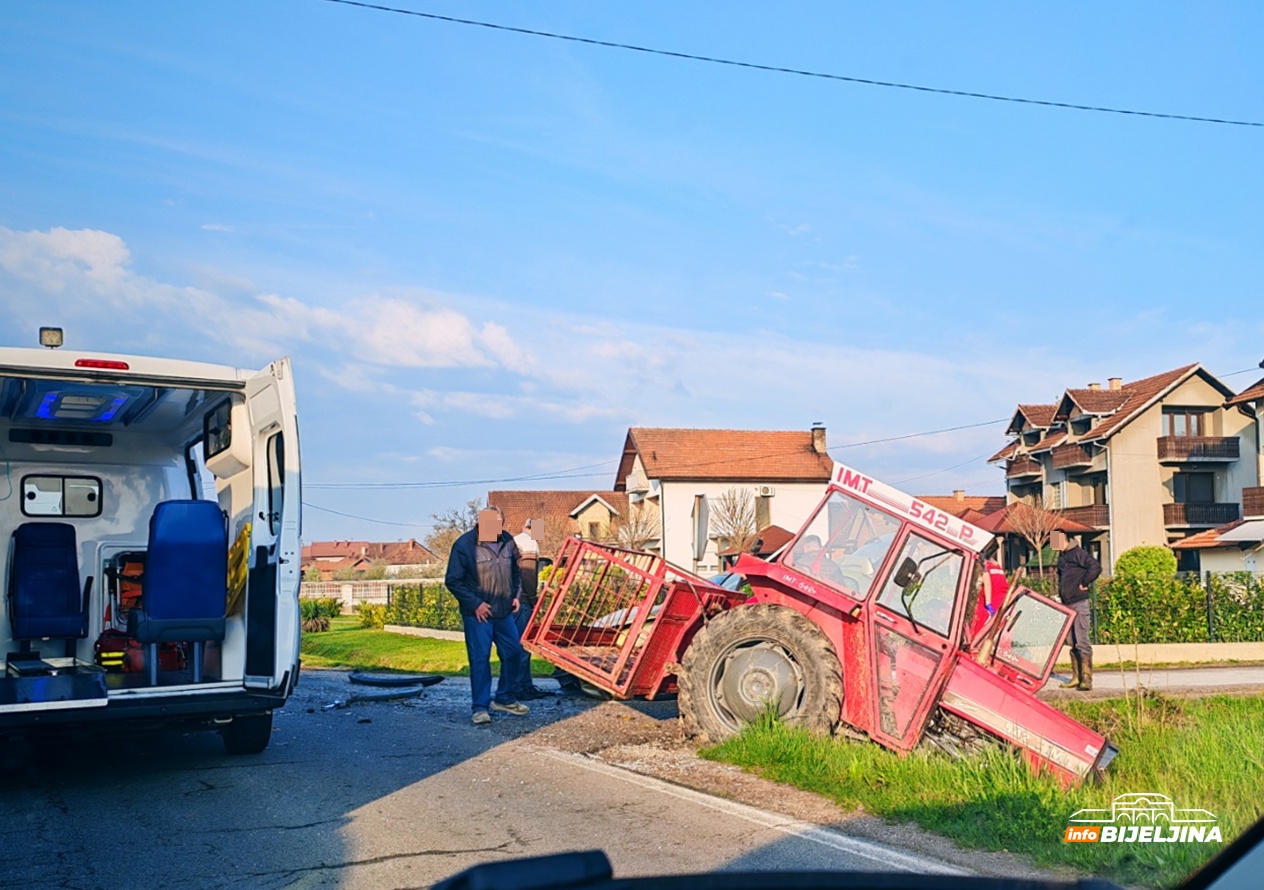 Nezgoda kod Bijeljine, ima povrijeđenih (FOTO)