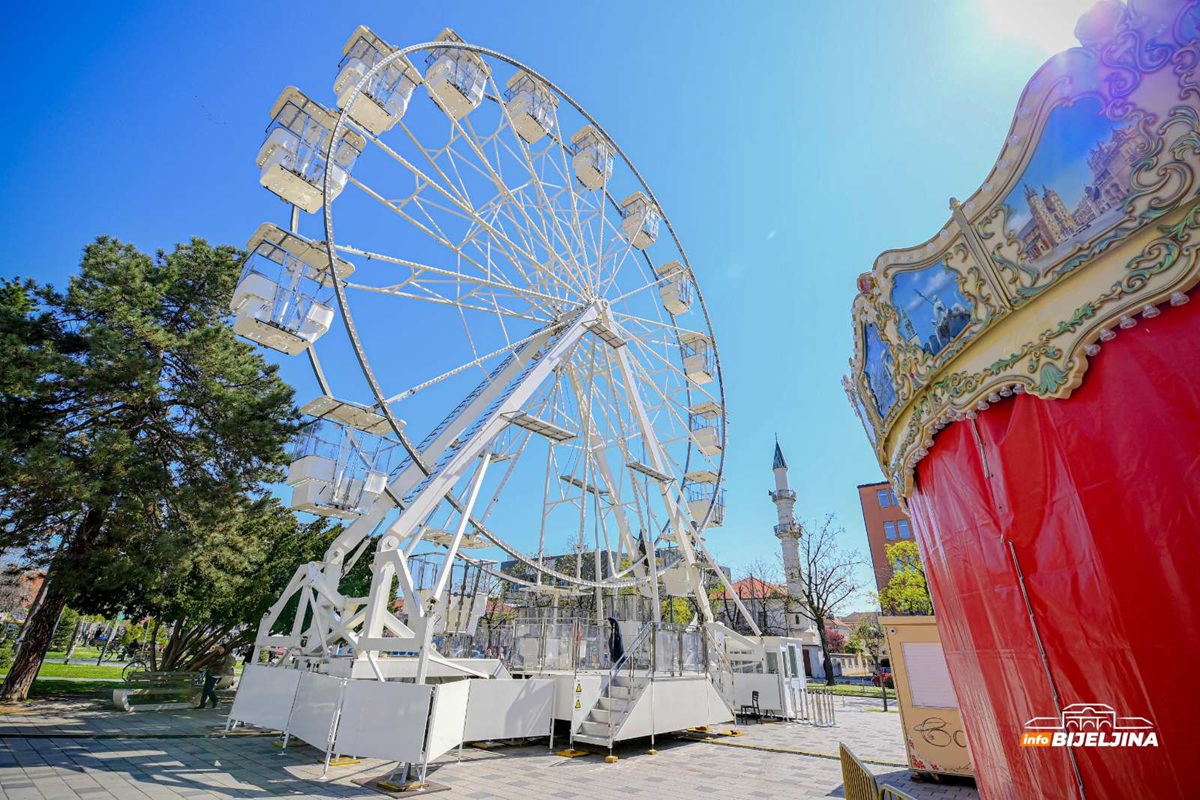 Panoramski točak odlazi iz Bijeljine, ali imate priliku za besplatnu vožnju