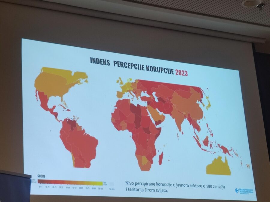 Istraživanje TI: BiH je druga najlošije rangirana zemlja u Evropi po stanju korupcije