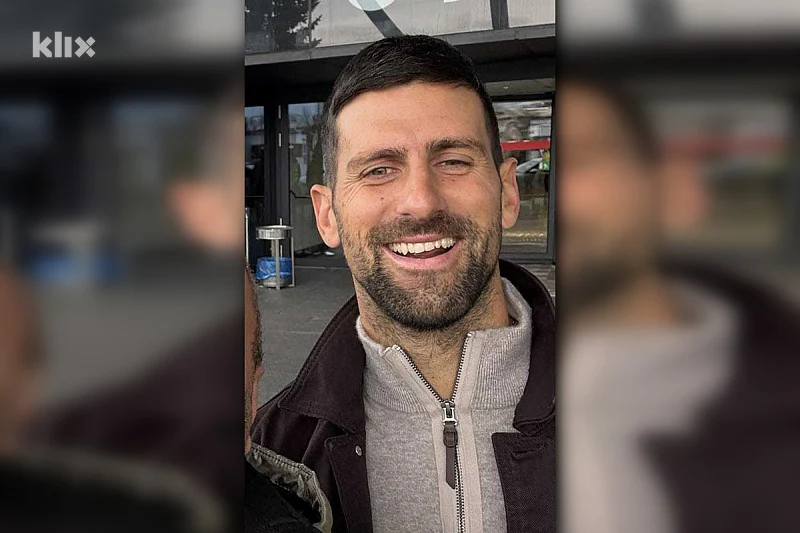 Novak Đoković stigao u Sarajevo, sutra će prisustvovati baražu u Zenici