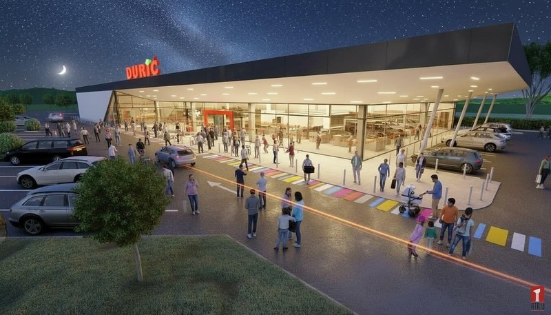 Đurić supermarketi najavljuju dolazak u Bijeljinu: Domaći lanac otvara moderni market na raskršću Komitske i Mučenika Romanovih