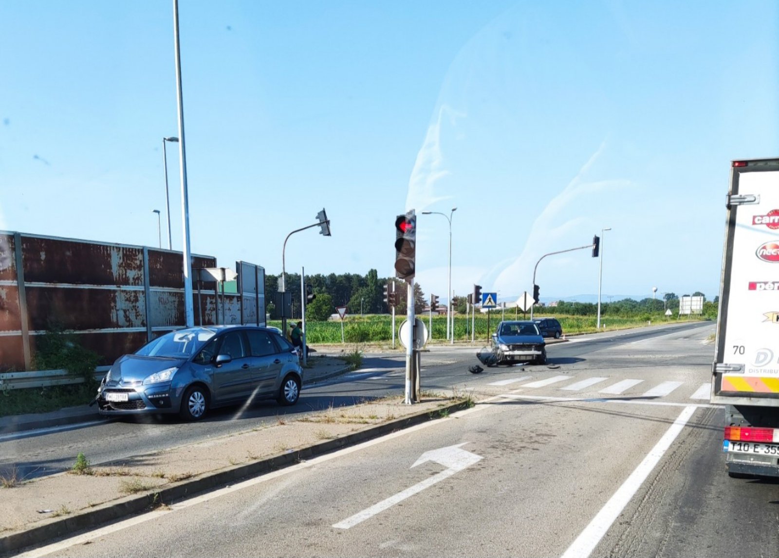 Bijeljina: Zadržana u bolnici nakon sudara sa 