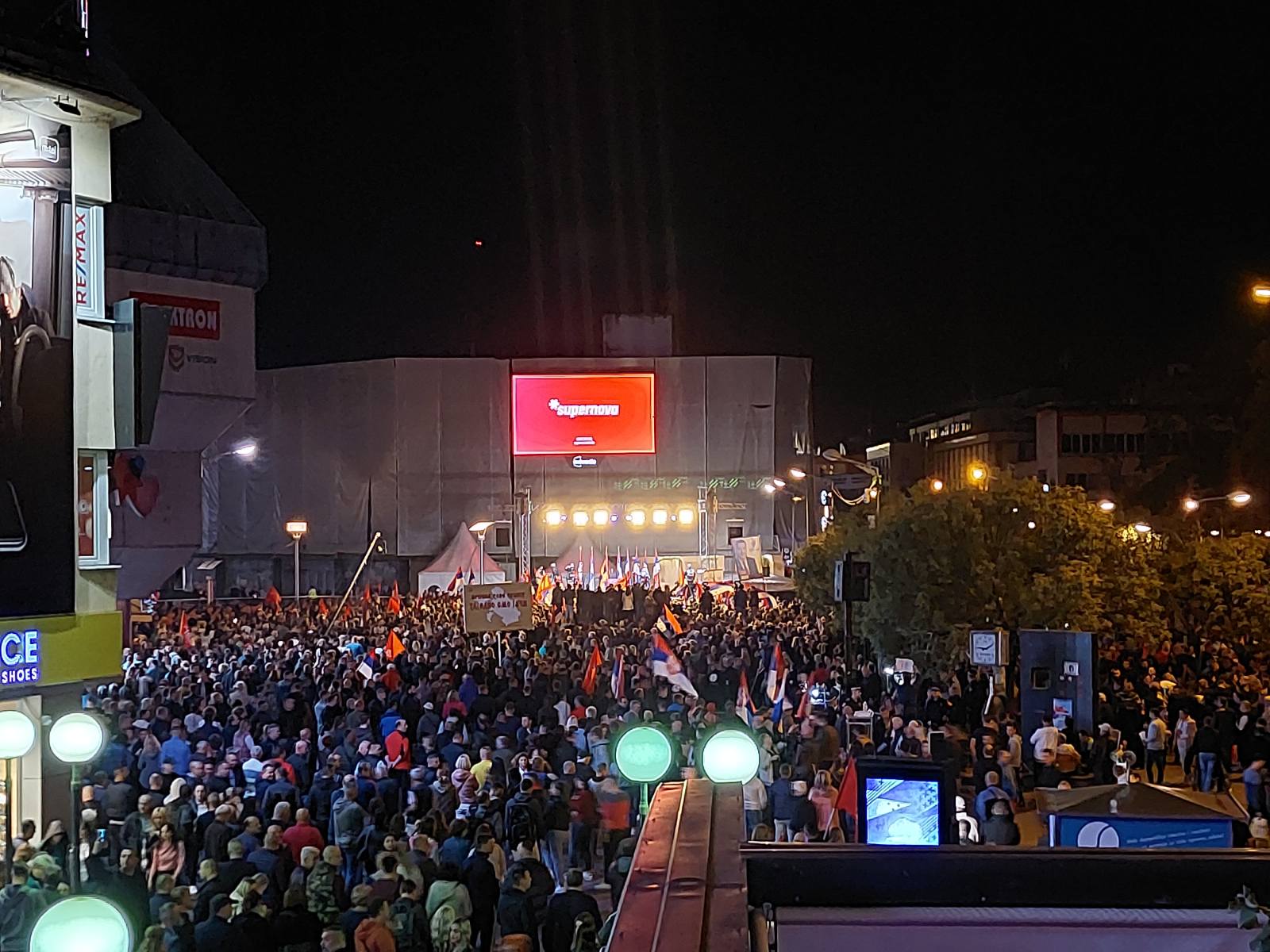 Policijska uprava Banjaluka: Oko 30.000 građana na javnom skupu