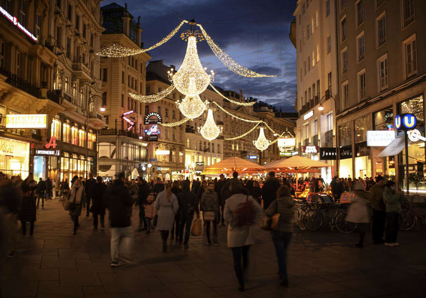 Izuzetak za praznike: Austrija produžila lokdaun za nevakcinisane
