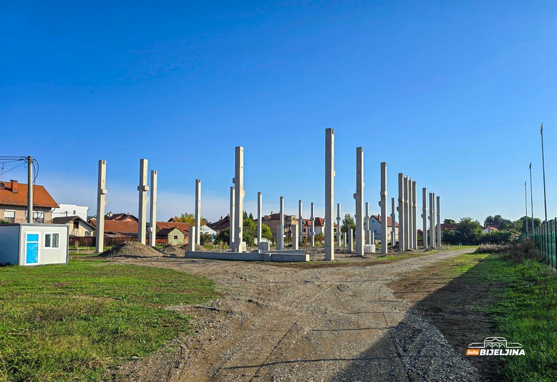 InfoBijeljina na gradilištu: Pogledajte kako napreduje izgradnja sportske dvorane u Bijeljini (FOTO)