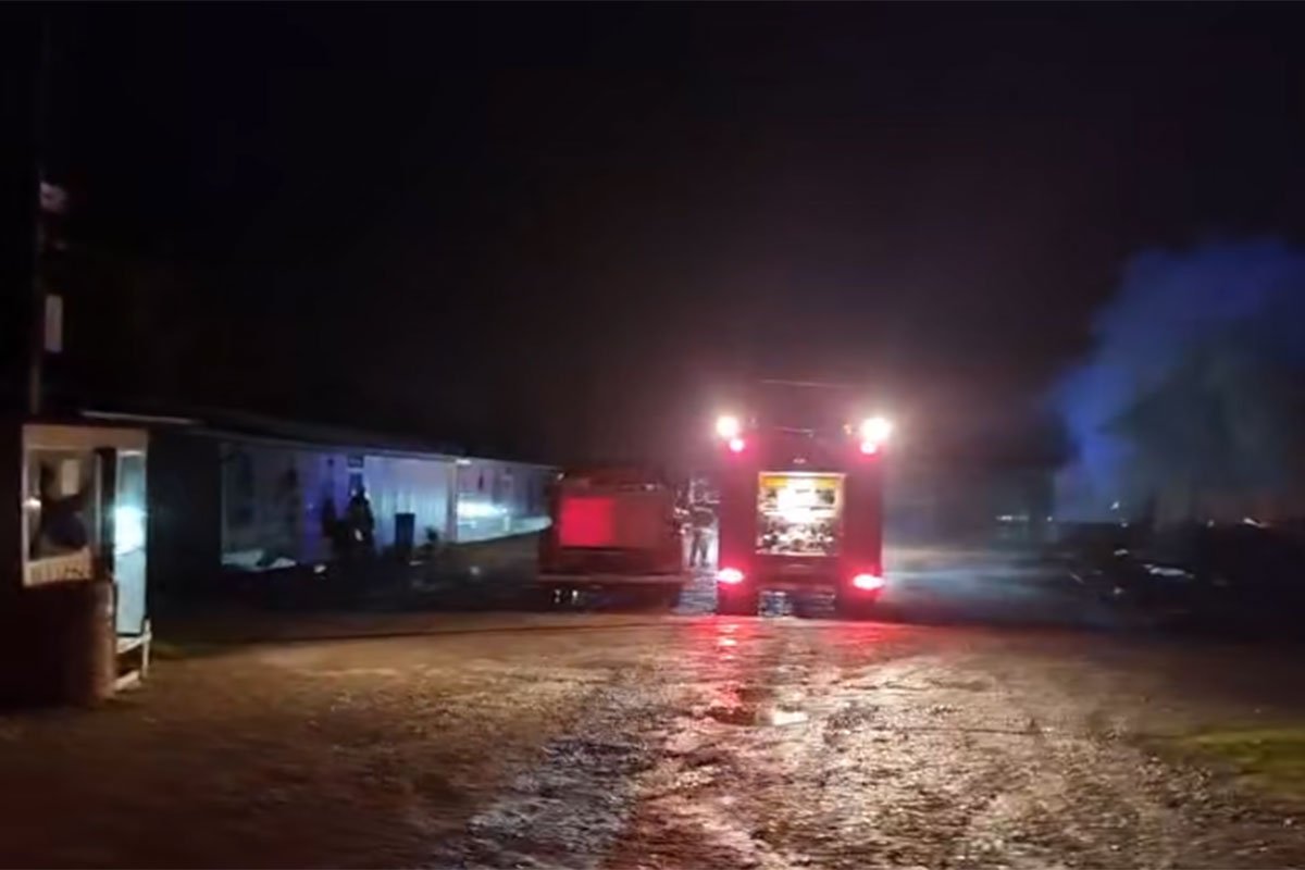 U velikom požaru na pijaci