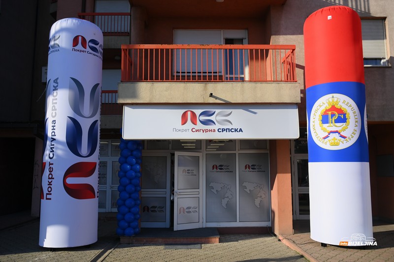U Bijeljini otvorene prostorije Pokreta Sigurna Srpska, Stanivuković poručio: “Važno je da je narod s nama” (FOTO)