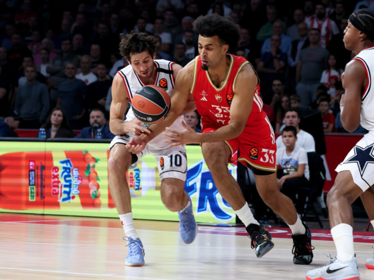 Milan slavi u Beogradu, Zvezda otvorila Evroligu porazom