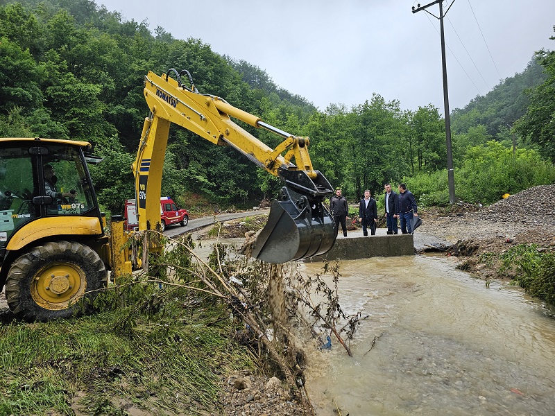 Obilne padavine nanijele velike štete u Donjoj i Gornjoj Krćini: Načelnik Ugljevika posjetio oštećena područja