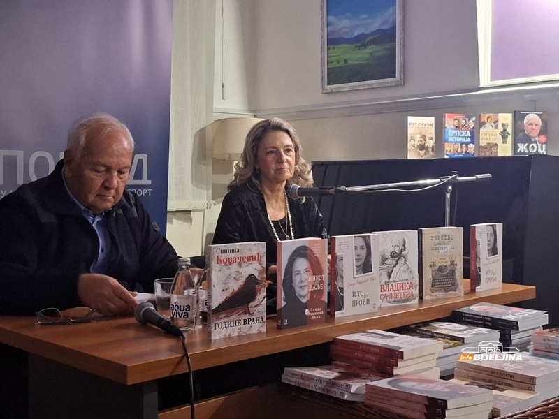 Sanda Rašković Ivić predstavila knjige u Han Pijesku, fond biblioteke bogatiji za 100 naslova  (FOTO)