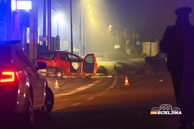 Sudar u Bijeljini: Među povrijeđenima i djeca (FOTO)