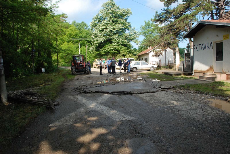 Nevrijeme u Banjici izazvalo štetu na objektima, izlila rječica Tavna (FOTO)