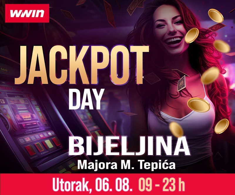 „JACKPOT DAY“ u Wwin kladionici Bijeljina
