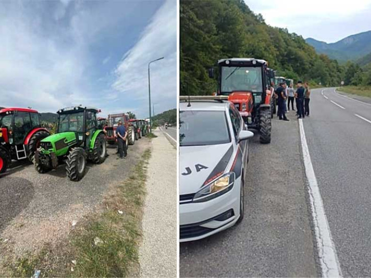 Protest poljoprivrednika u Sarajevu zaustavljen – vlasti se