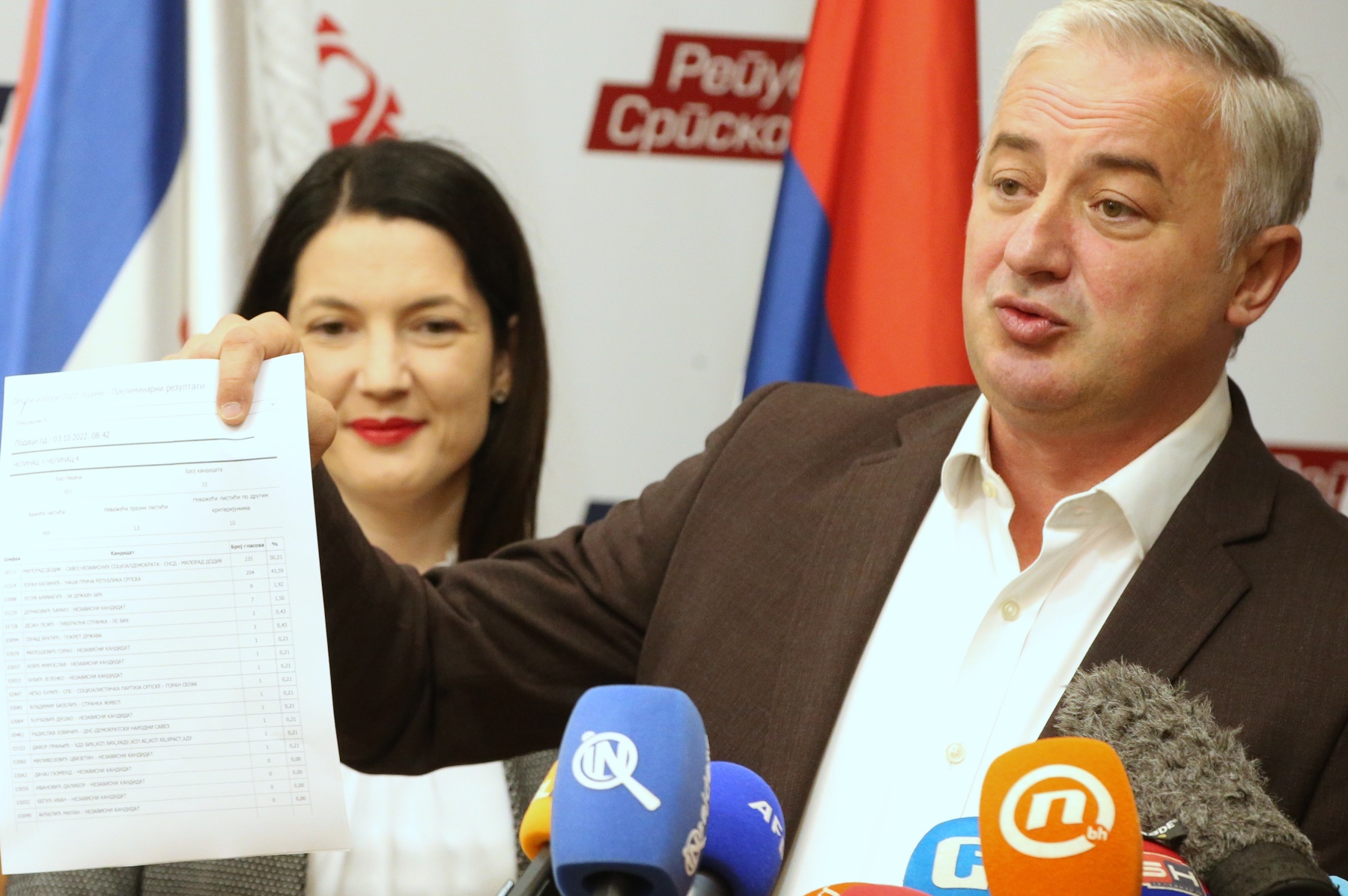 Info Bijeljina - Borenović: PDP ne odustaje da je Jelena Trivić novi predsjednik RS