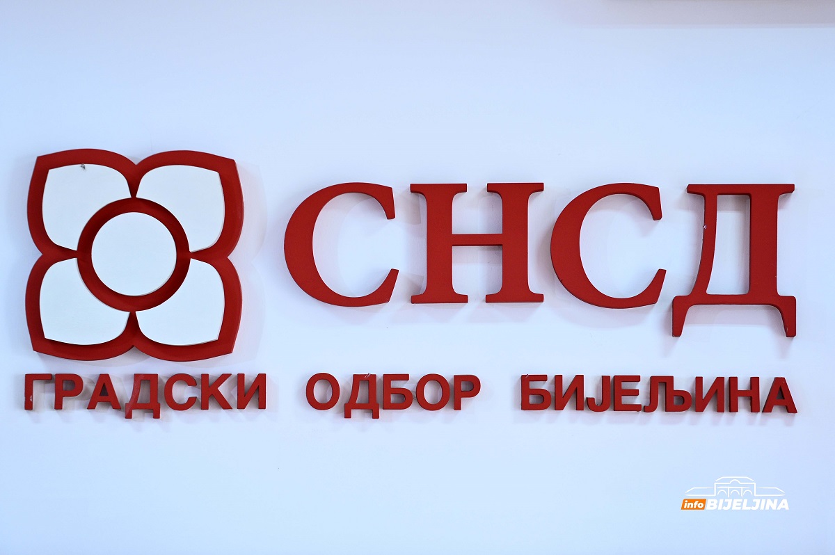 SNSD Bijeljina: Predizborna kampanja počeće lijepljenjem prvog plakata