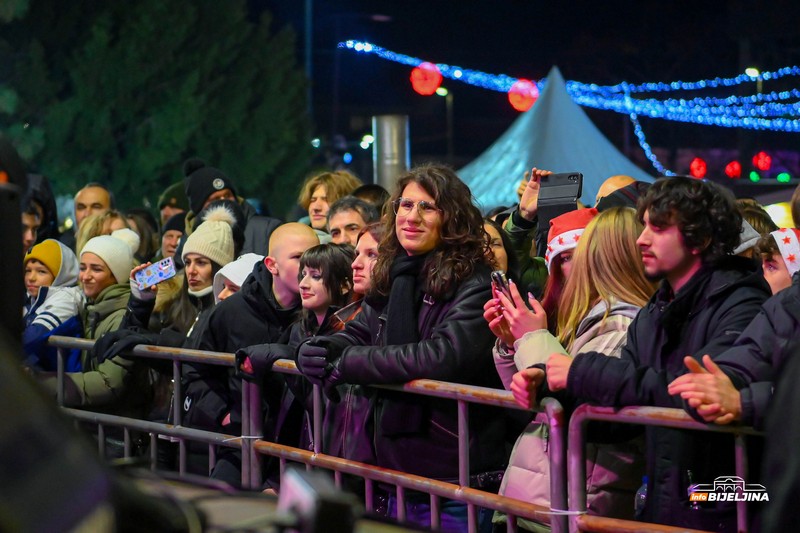 Bijeljinci Novu godinu dočekali uz 
