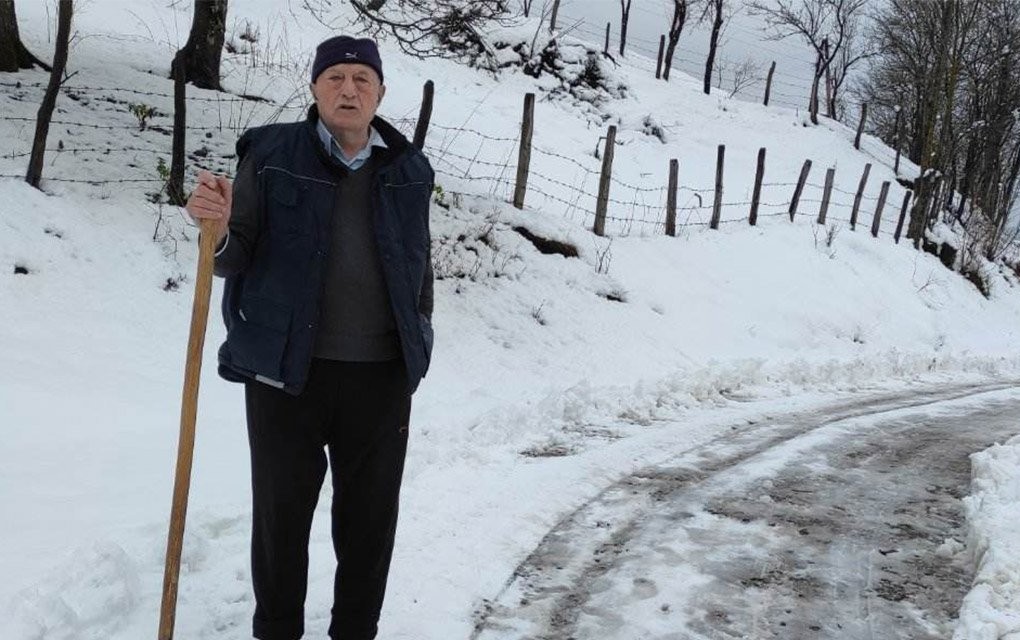 Mještani sami očistili put od snijega