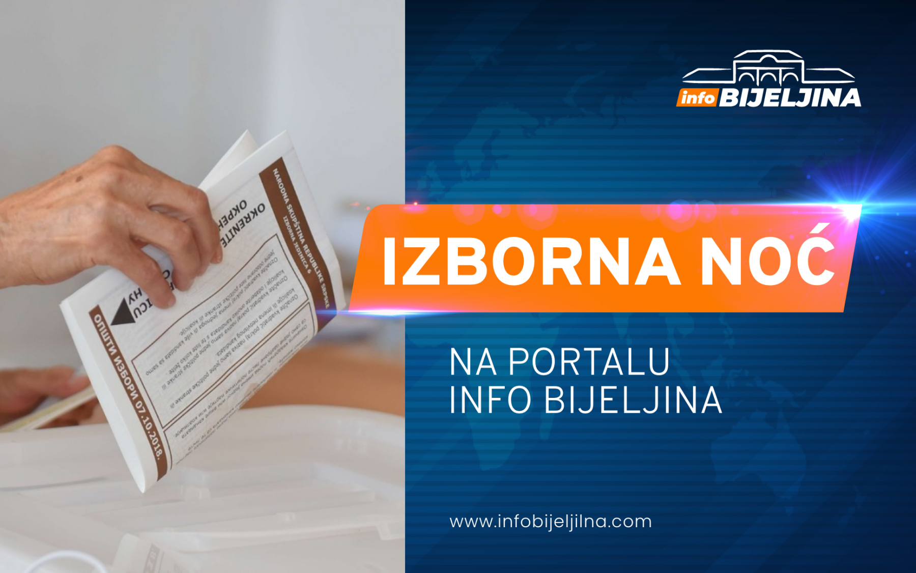 “Izborna noć” na portalu InfoBijeljina: PONOVLJENI IZBORI u Doboju i Srebrenici