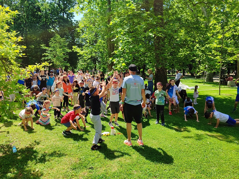 Mladi Bijeljinci oduševljeni trkom sa preprekama (FOTO)