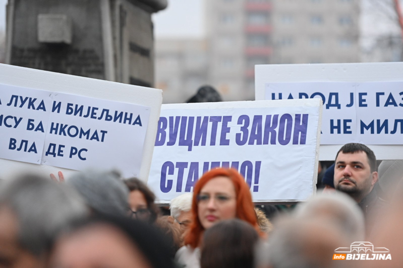 Završen protest u Bijeljini: 