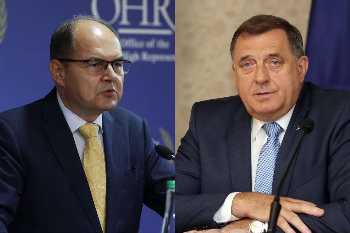 Šmit traži Dodikovu lojalnost za BiH, on mu odgovorio