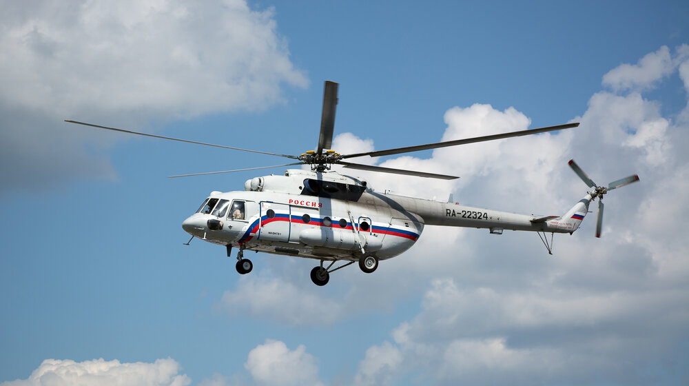 Srušio se Putinov helikopter
