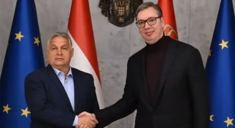 Sastanak Vučića i Orbana u Budimpešti