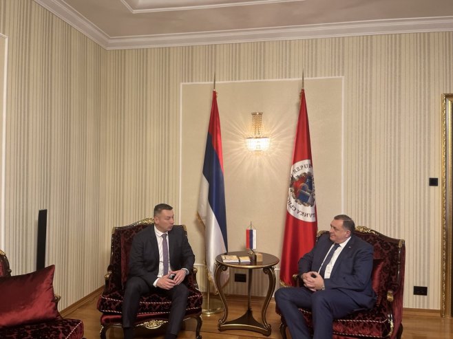 Dodik i Nešić razgovarali o aktuelnim temama bitnim za Srpsku