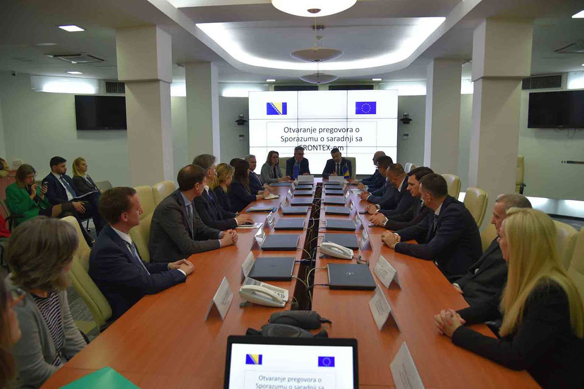BiH otvorila pregovore sa Frontexom