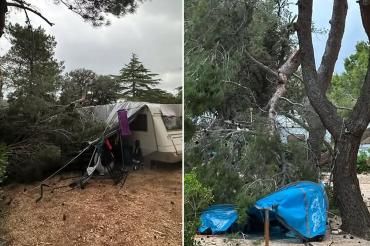 Nezapamćeno nevrijeme u Hrvatskoj: Vjetar nosio sve pred sobom, ima povrijeđenih
