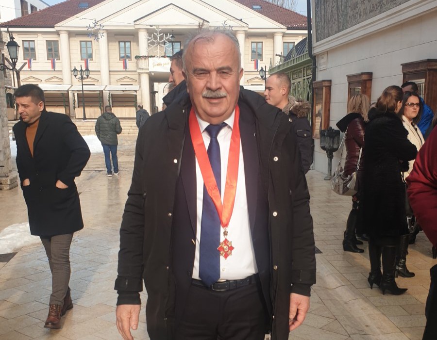 Veliko priznanje bijeljincu Spasoju Albijaniću: Zasluženo “Kapetan Miša Anastasijević”