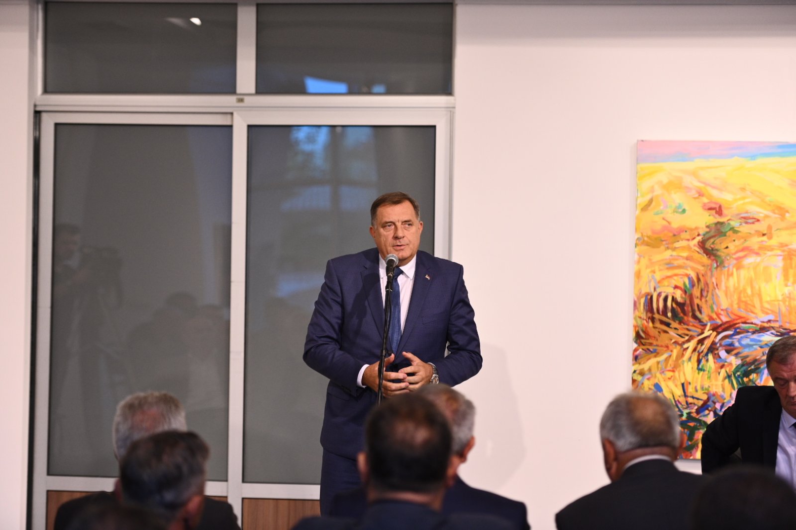Cvijanovićeva i Dodik sa najistaknutijim ratnim komandantima sa regije