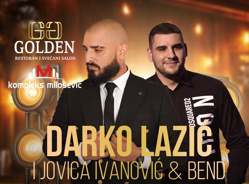 Ogromno interesovanje za koncert Darka Lazića u salonu “Golden”, sve spremno za noć za pamćenje 