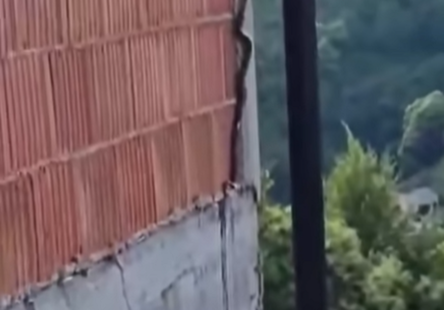 (VIDEO) Prizor je zastrašujući: Snimljena zmija kako se penje uz zid kuće