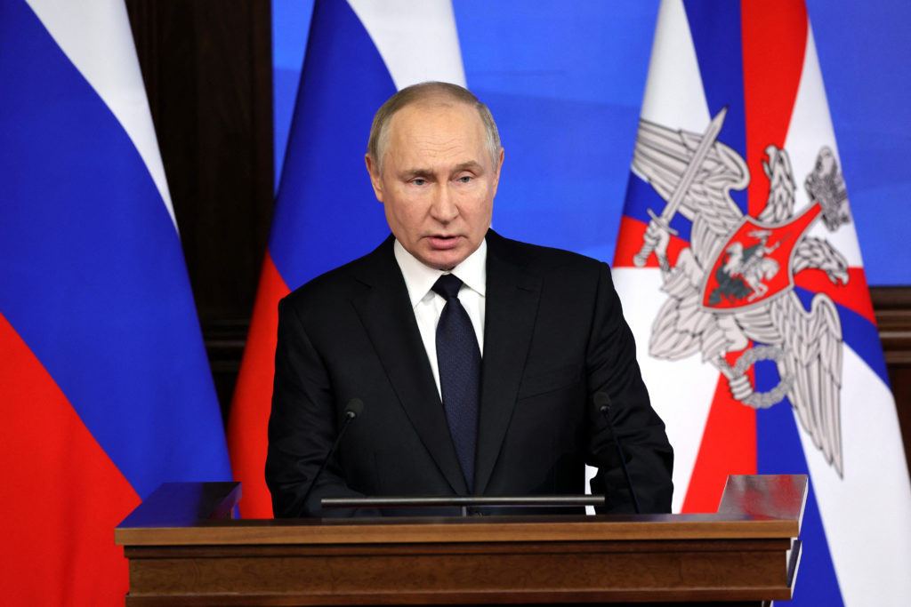 Putin: Cilj Rusije okončati rat u Ukrajini